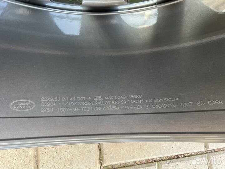 Оригинал Land Rover Range Rover R22 Autobiography