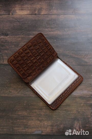 Автообложка натуральная кожа