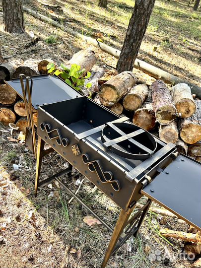 Мангал чемодан 3мм