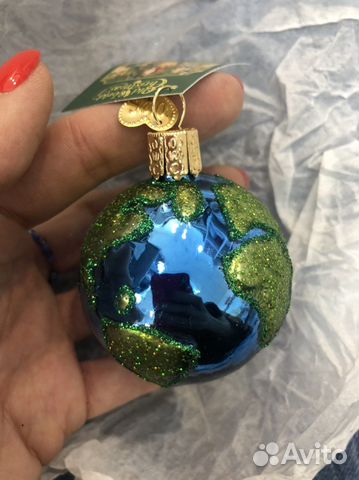 Ёлочные игрушки стекло коллекционные США OWC