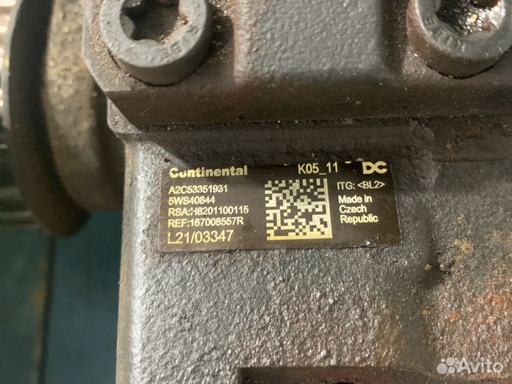 Тнвд renault scenic 3 к9к 1.5