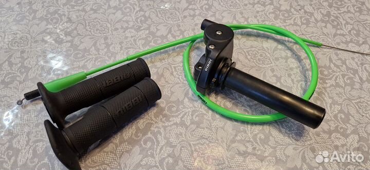 Ручка Газа Nibbi, грипсы Nibbi, трос Газа Nibbi