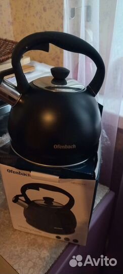 Чайник со свистком новый