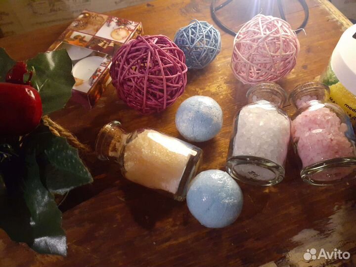 Бомбочки и соли для ванн