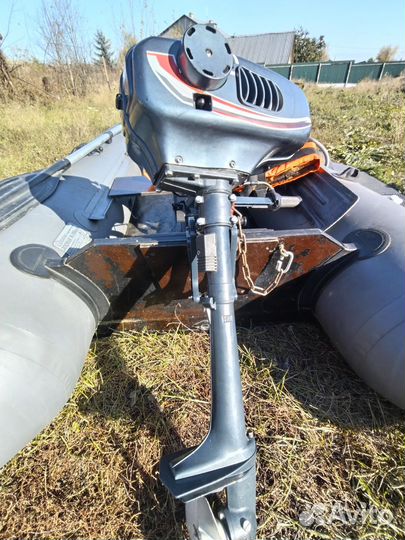 Надувная лодка пвх бу с мотором