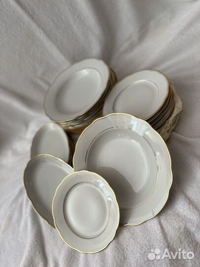 Тарелки фарфор гдр