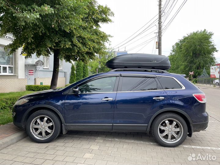 Автобокс Turino-1 410 литров черный на Mazda CX-5