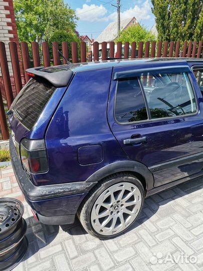 Zender golf3 mk3 спойлер