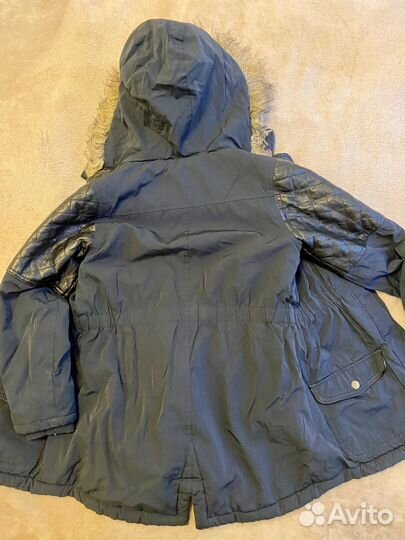 Парка куртка на меху шерпа 146