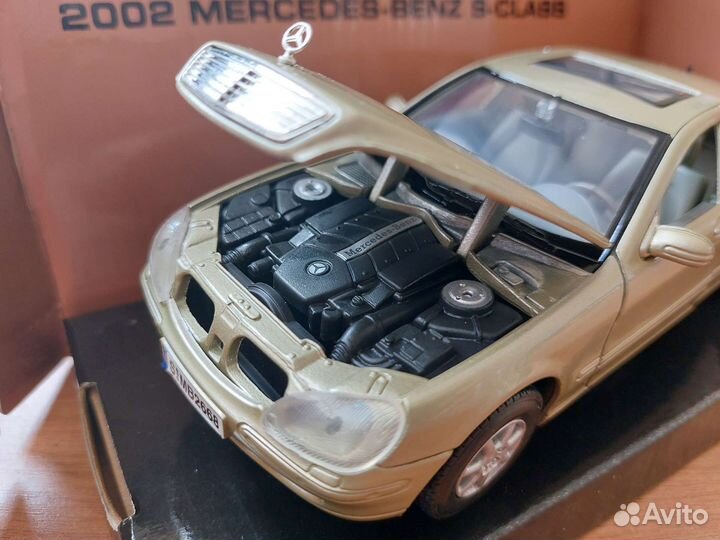 Модель автомобиля Mercedes-Benz S-class 1:24