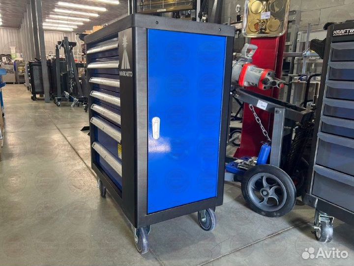 Тележка инструментальная 7 полок под инструмент