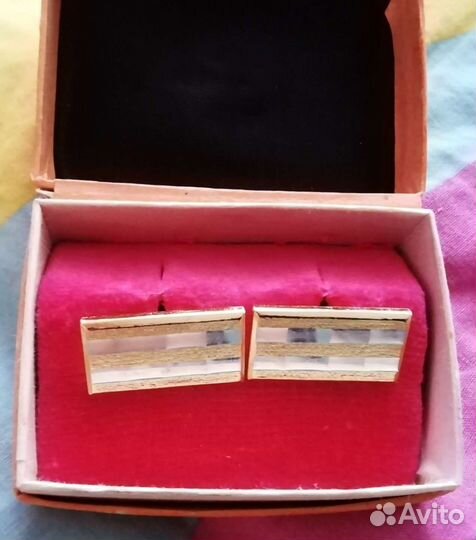 Запонки мужские СССР