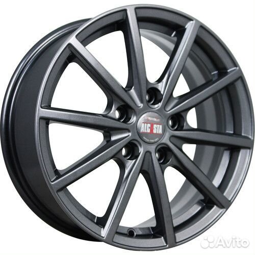 R16 5x108 6,5J ET45 D63,35 Alcasta M61 Graphite