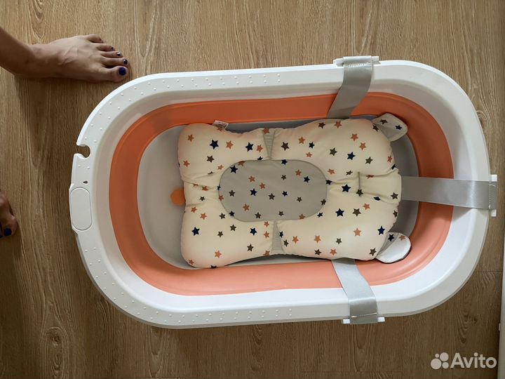Детская ванночка для купания складная