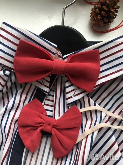 Галстук бабочка и повязка