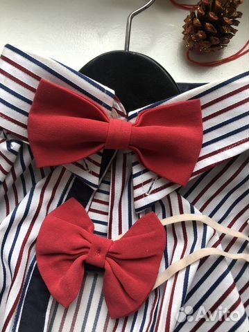 Галстук бабочка и повязка