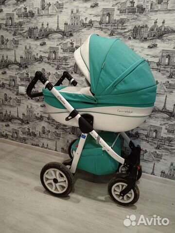 Коляска caretto 2 в 1 monfana