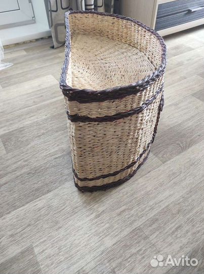 Домик для кота плетеный