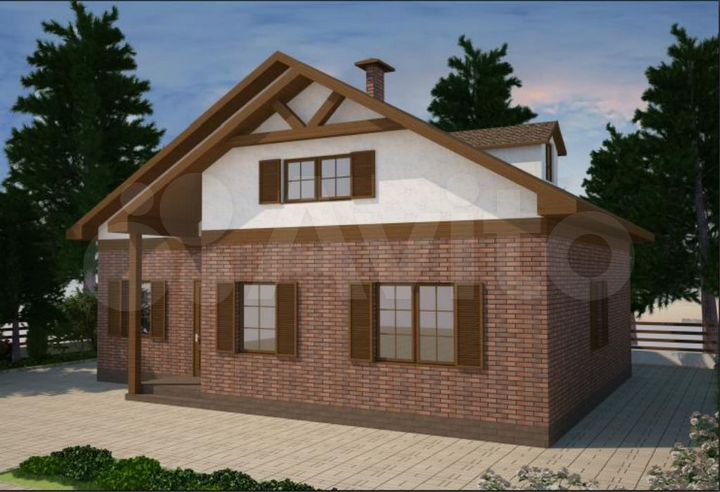 Дом 120 м² на участке 4,6 сот.