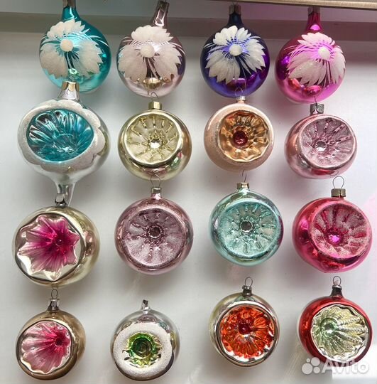 Елочные игрушки ГДР,СССР