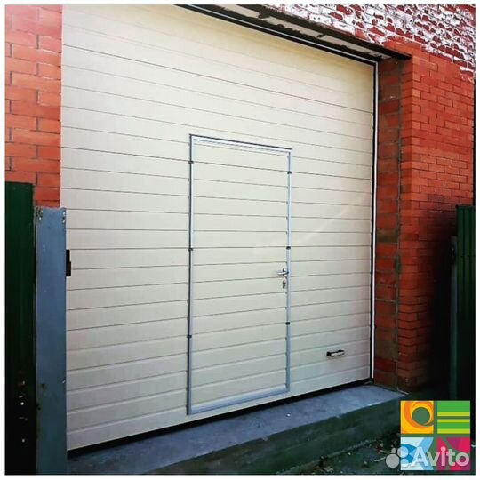 Секционные ворота alutech