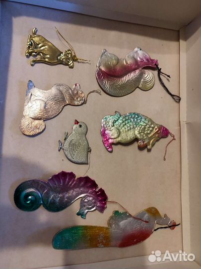 Елочные игрушки СССР