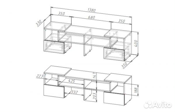 Тумба под тв №9