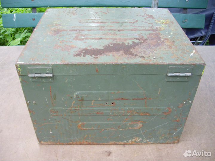 Армейский металлический ящик 003