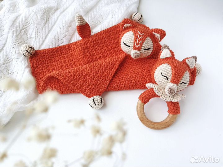 Погремушка грызунок, комфортер