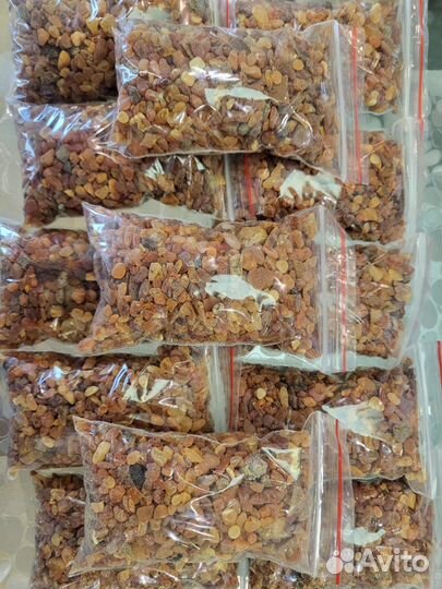 Янтарь фракция 5-10 мм, балтийский дикий