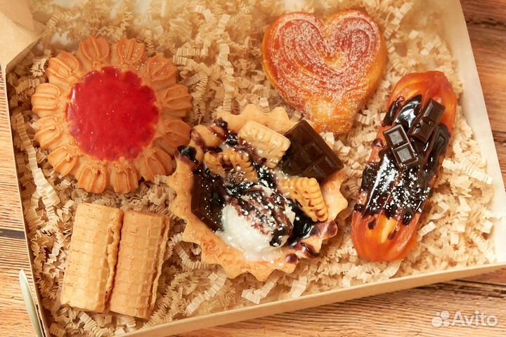 Мыло ручной работы - «Печенье»