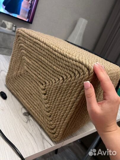 Коробка из джута