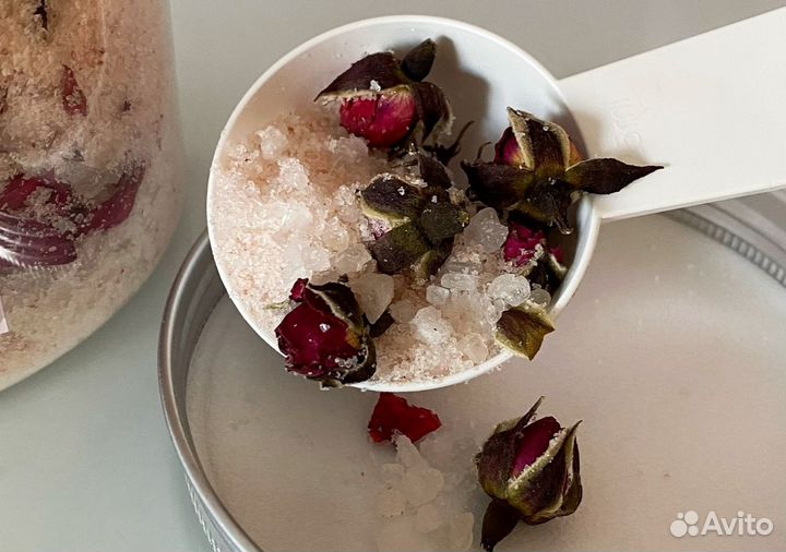 Соль для ванн розовое шампанское