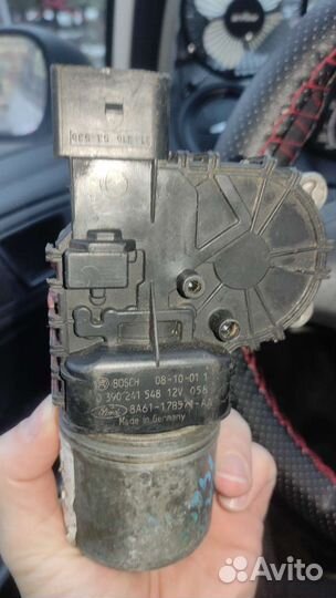 Моторчик стеклоочистителя ford fiesta передний