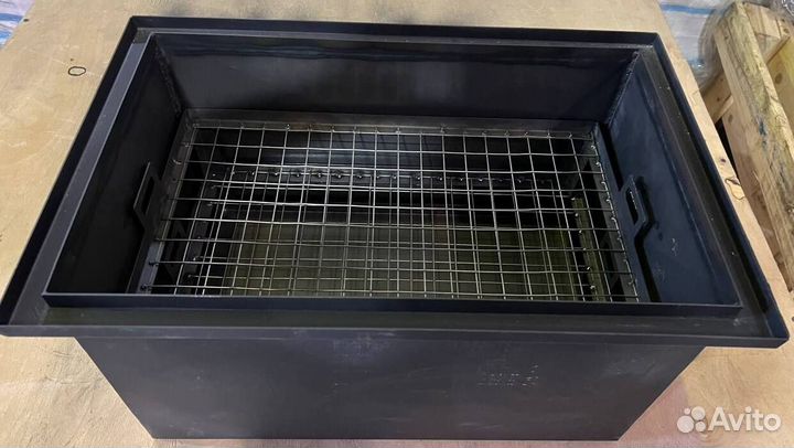 Коптильня горячего копчения (коптилка)