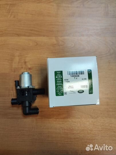 Клапан отопителя вебасто Jaguar Land Rover