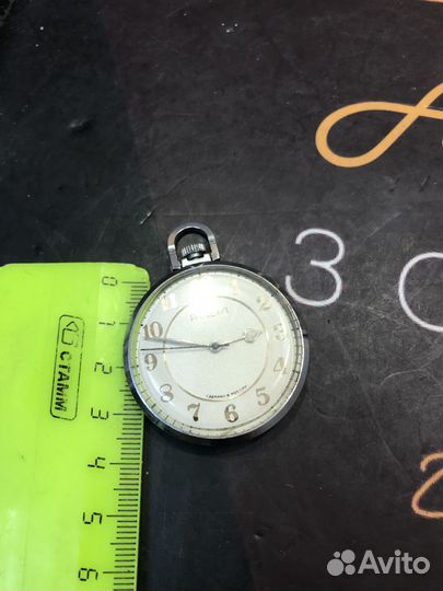 Часы карманные ракета парусник СССР