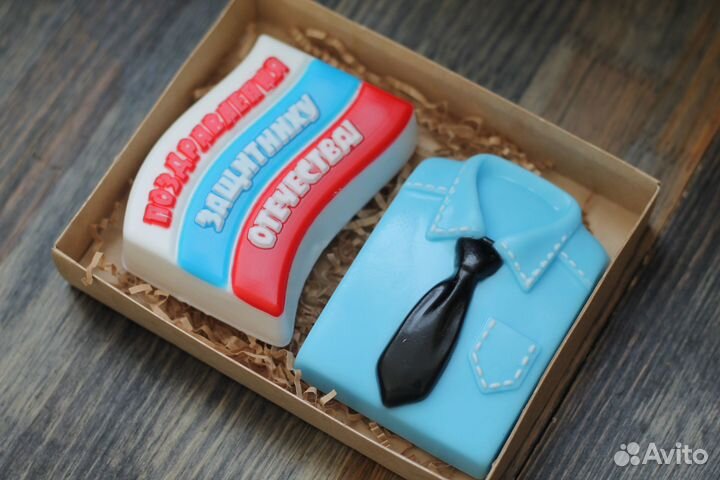 Наборы из мыла ручной работы на 23 февраля