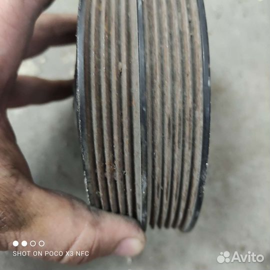 Шкив коленвала lancer 9