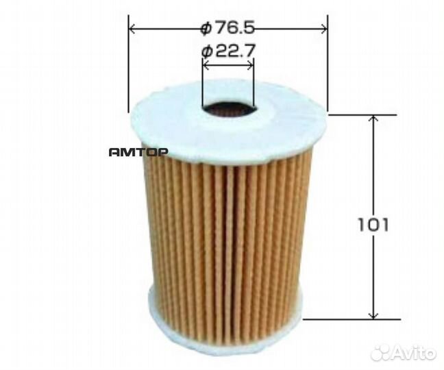 VIC O206 O-206 VIC Фильтр масляный