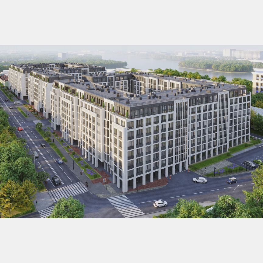 1-к. квартира, 52,3 м², 2/8 эт.