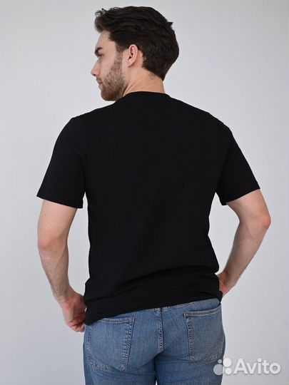 Футболка мужская moncler черная