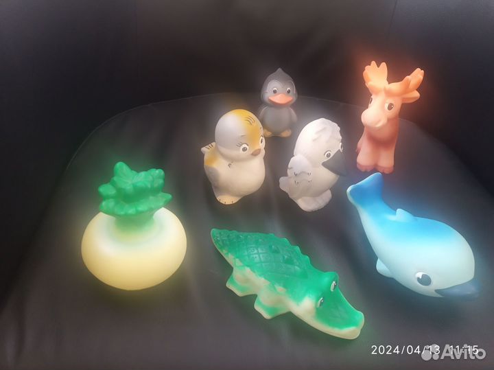 Игрушки резиновые фирмы 