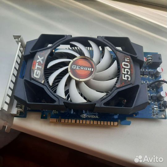 Видеокарта GTX 550 TI 2GB