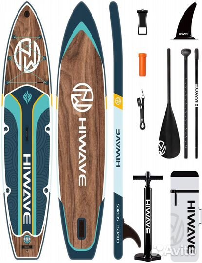 Надувная SUP-доска hiwave forest series 11' 335x86