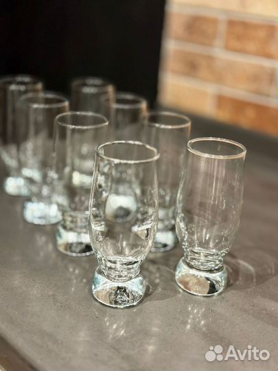 Бокалы фужеры рюмки, салатник