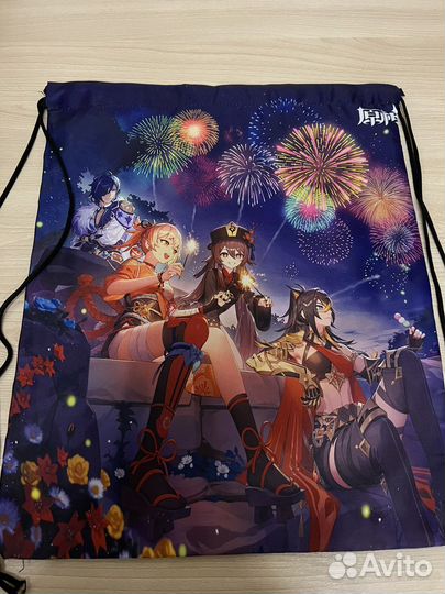 Мешок для сменной обуви школьный