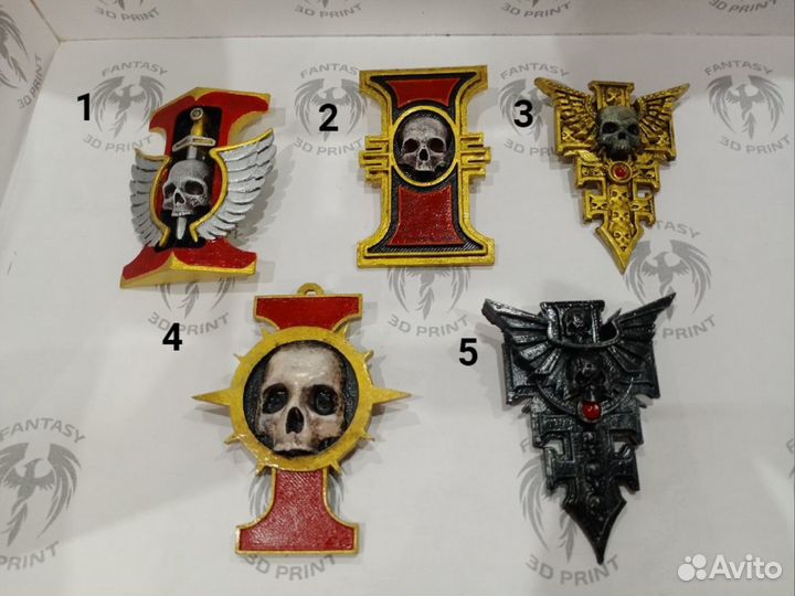 Значки по warhammer