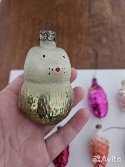 Елочные игрушки СССР