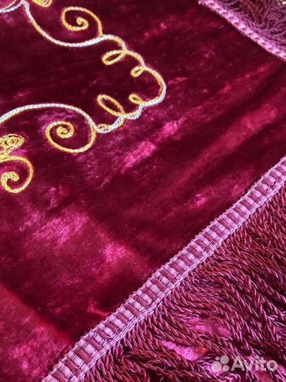 Плюшевая скатерть СССР